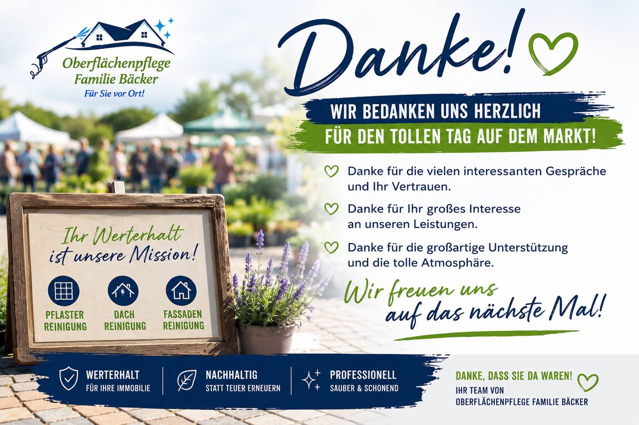 Danke für Ihren Besuch beim 26. Garten- & Pflanzenmarkt in Biedenkopf
