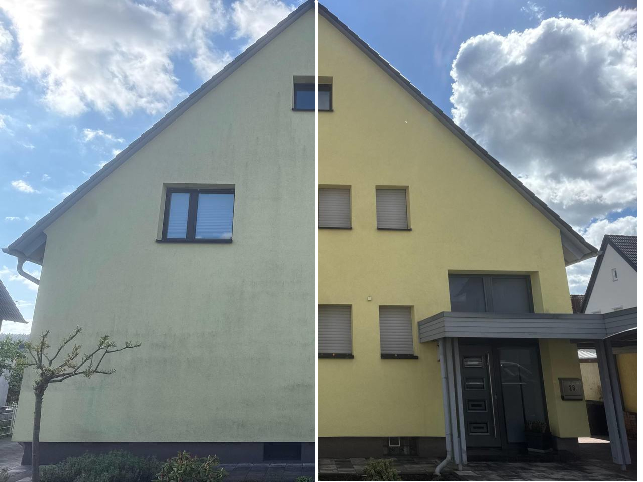 Fassadenreinigung & Sanierung
